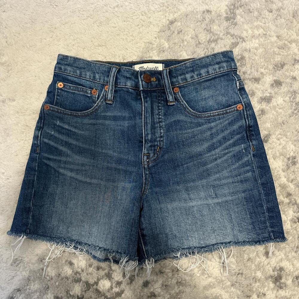 Madewell blue denim shorts denim shorts